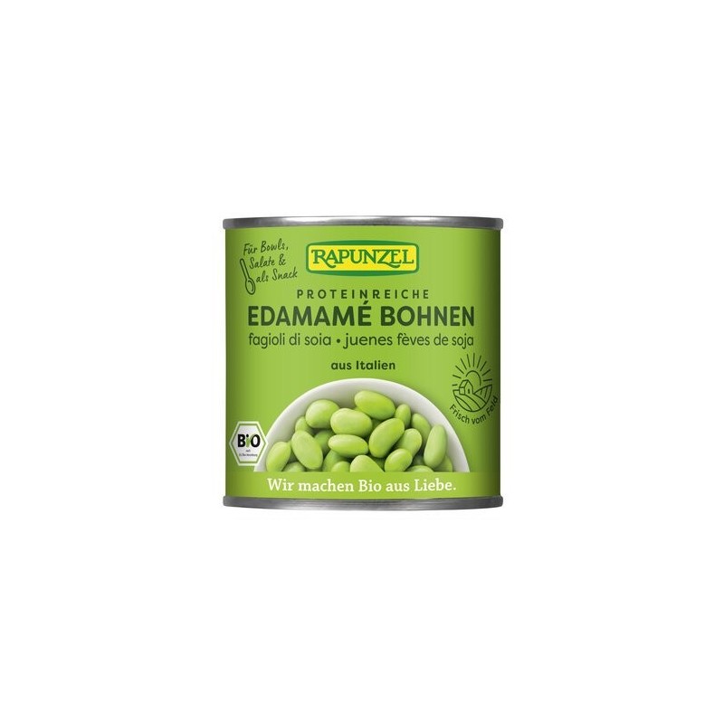 SOJA EDAMAME W ZALEWIE BIO 200 g (130 g) - RAPUNZEL