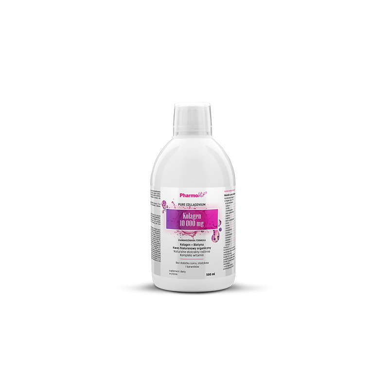 SUPLEMENT DIETY KOLAGEN W PŁYNIE BEZGLUTENOWY 500 ml - PHARMOVIT