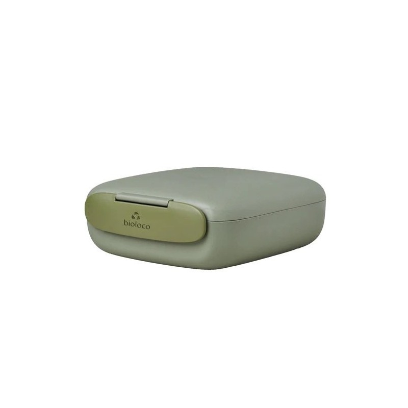 LUNCHBOX Z TWORZYWA PLA OLIWKOWY 500 ml - CHIC-MIC