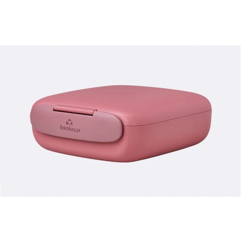 LUNCHBOX Z TWORZYWA PLA RÓŻOWY 500 ml - CHIC-MIC