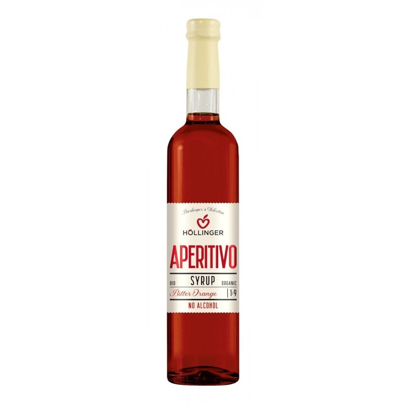 SYROP DO DRINKÓW I KOKTAJLI APERITIVO BIO 500 ml - HOLLINGER