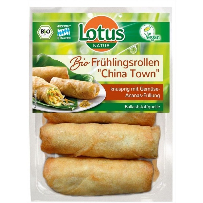 SAJGONKI WARZYWNE Z ANANASEM BIO 200 g - LOTUS