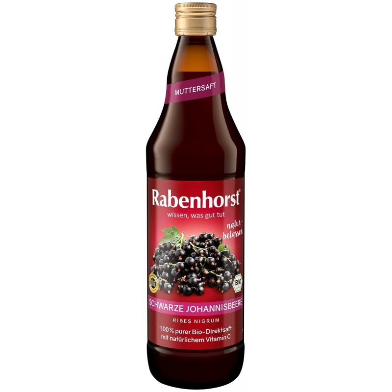 SOK Z CZARNEJ PORZECZKI NFC BIO 750 ml - RABENHORST