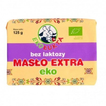 MASŁO EKSTRA KOSTKA (82 % TŁUSZCZU)  BIO 250 g - OMA