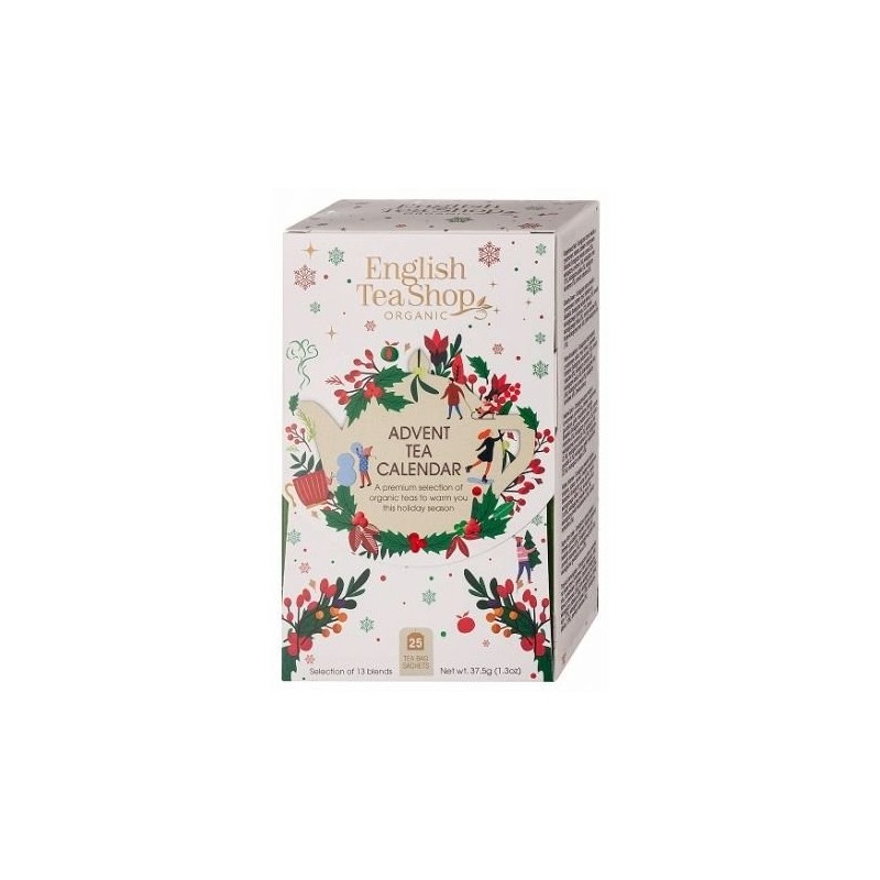 KALENDARZ ADWENTOWY (HERBATKI I HERBATY) BIO (24 szt.) 46 g - YOGI TEA (PRODUKT SEZONOWY)