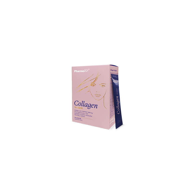 KOLAGEN RYBI (5 000 mg) DLA KOBIET BEZGLUTENOWY 20 SASZETEK - PHARMOVIT