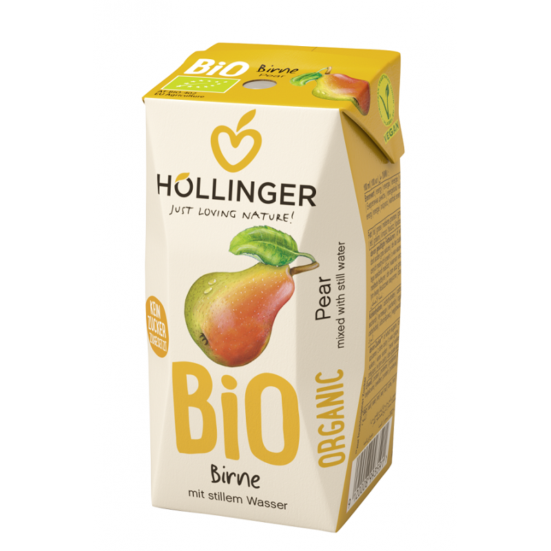 NEKTAR GRUSZKOWY BEZ DODATKU CUKRÓW BIO 200 ml - HOLLINGER