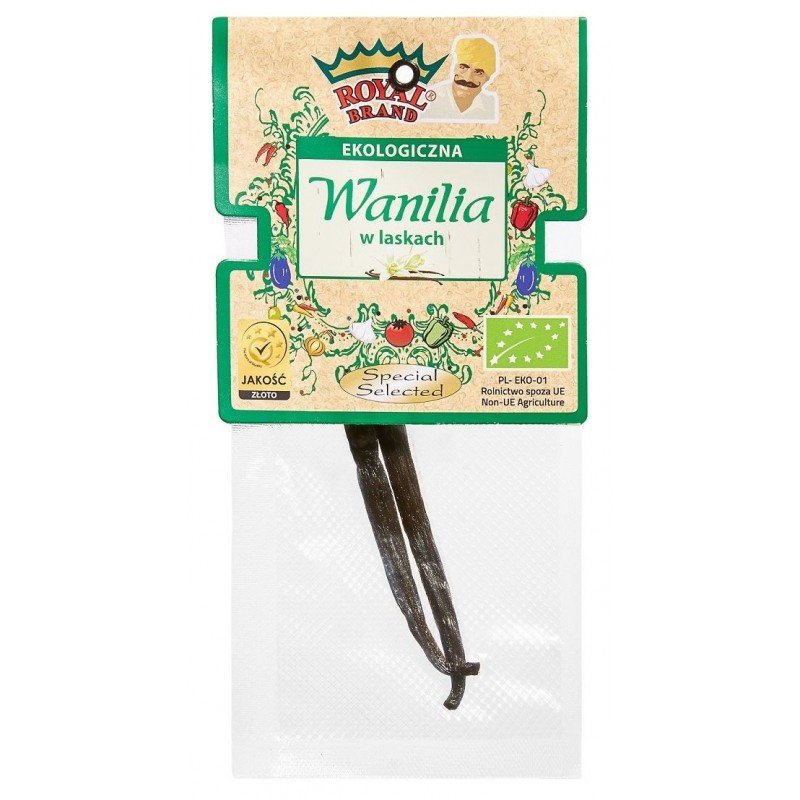 WANILIA BOURBON LASKA BIO (2 szt.) - ROYAL BRAND