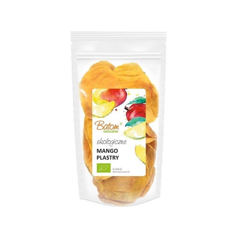 MANGO SUSZONE PLASTRY BIO 200 g - BATOM