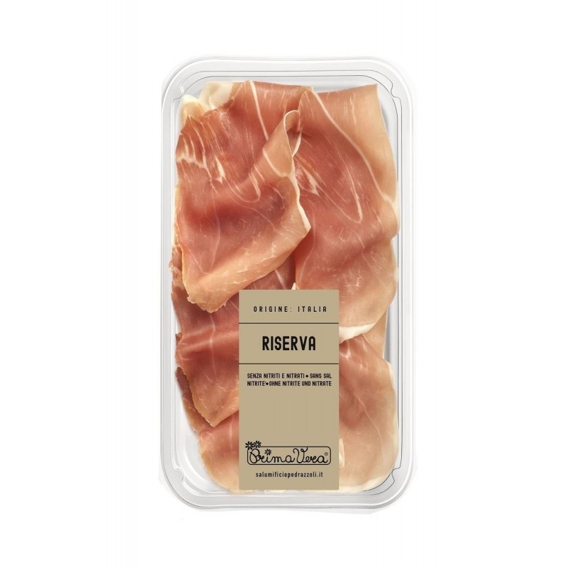SZYNKA DOJRZEWAJĄCA (JAMON SERRANO BELLOTA) BIO 70 g - PRIMAVERA (MONTANERA)