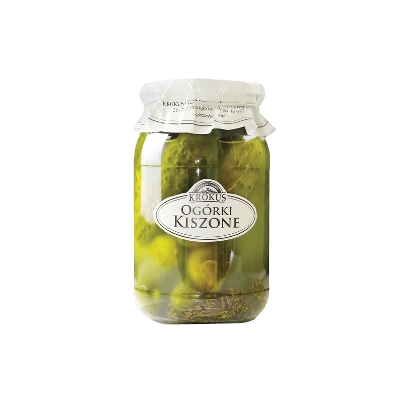 OGÓRKI KISZONE 810 g (450 g) - KROKUS