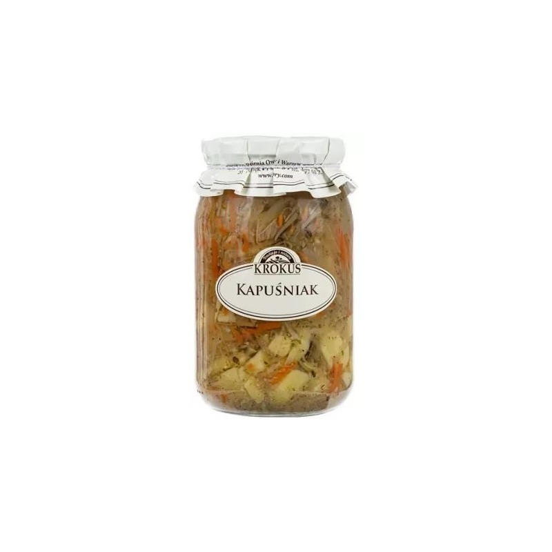 ZUPA KAPUŚNIAK BEZGLUTENOWY 810 g - KROKUS