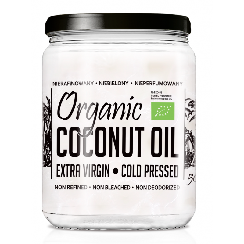 OLEJ KOKOSOWY VIRGIN BIO 500 ml - DIET-FOOD