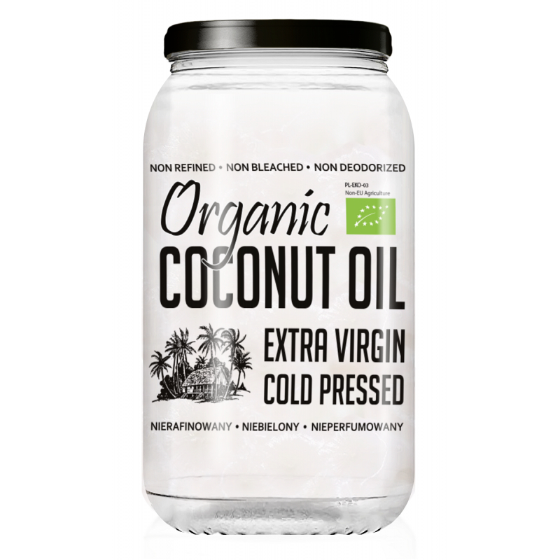 OLEJ KOKOSOWY VIRGIN BIO 1 L - DIET-FOOD