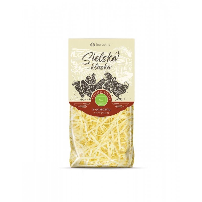 MAKARON (2-JAJECZNY) KRAJANKA BIO 250 g - BARTOLINI