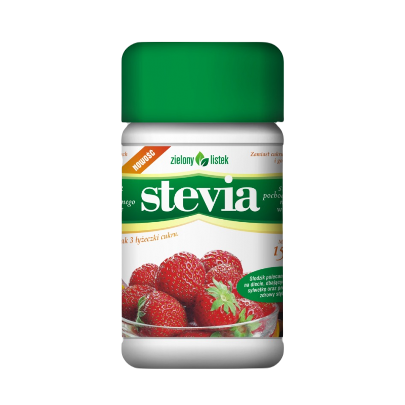 STEVIA PUDER 150 g - ZIELONY LISTEK