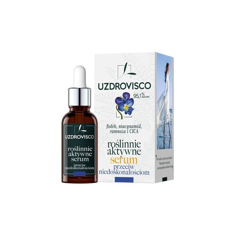 SERUM DO TWARZY PRZECIW NIEDOSKONAŁOŚCIOM 30 ml - UZDROVISCO (FIOŁEK)