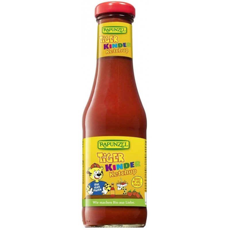 KETCHUP DLA DZIECI TIGER BIO 450 ml - RAPUNZEL