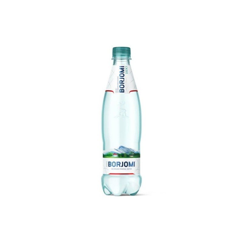 NATURALNA WODA MINERALNA GAZOWANA 500 ml - BORJOMI