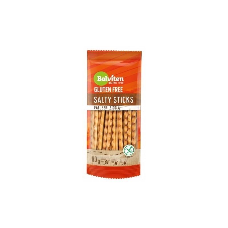 PALUSZKI Z SOLĄ BEZGLUTENOWE 80 g - BALVITEN