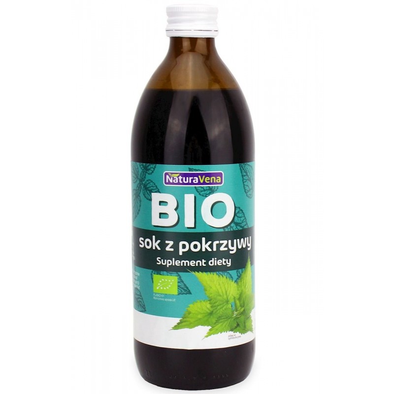 SOK Z ŻURAWINY 100 % BIO 500 ml - NATURAVENA
