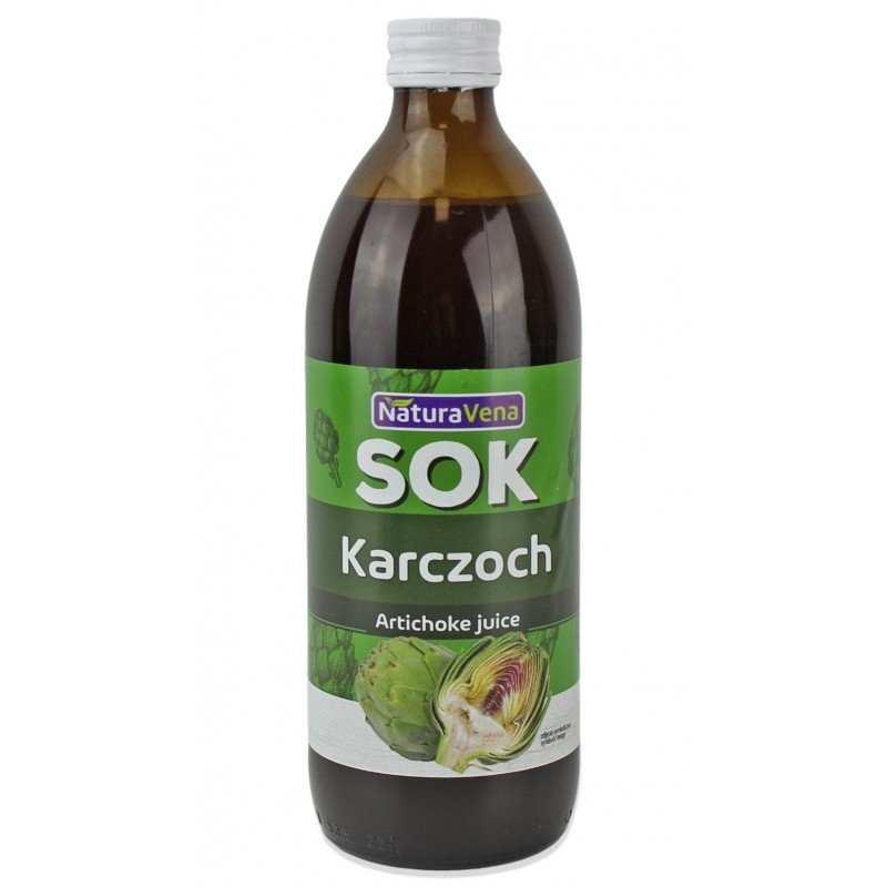 SOK Z KARCZOCHA 500 ml - NATURAVENA