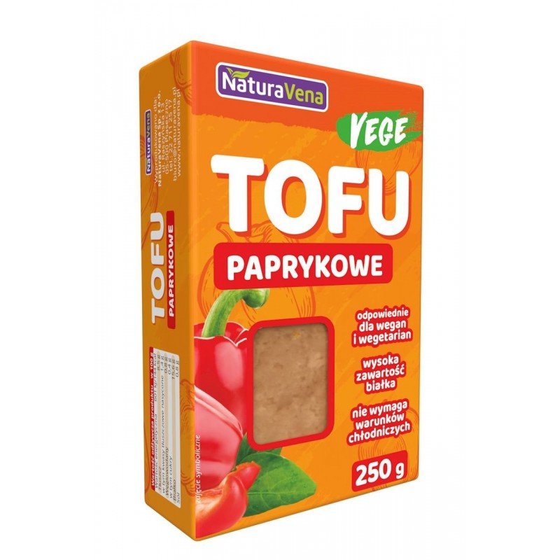 TOFU PAPRYKOWE 250 g - NATURAVENA