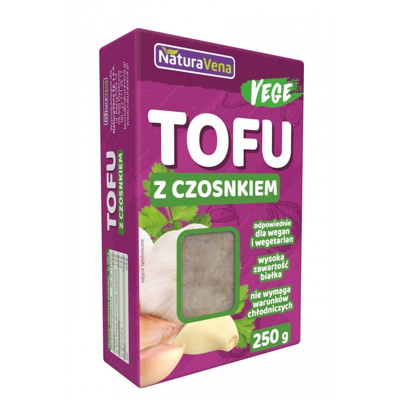 TOFU Z CZOSNKIEM 250 g - NATURAVENA