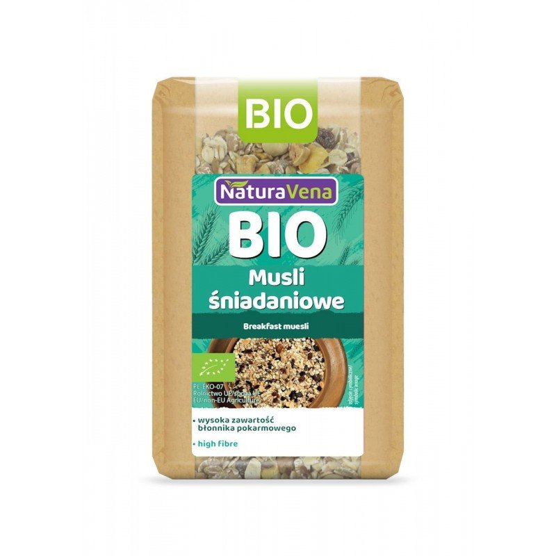 MUSLI ŚNIADANIOWE BIO 300 g - NATURAVENA