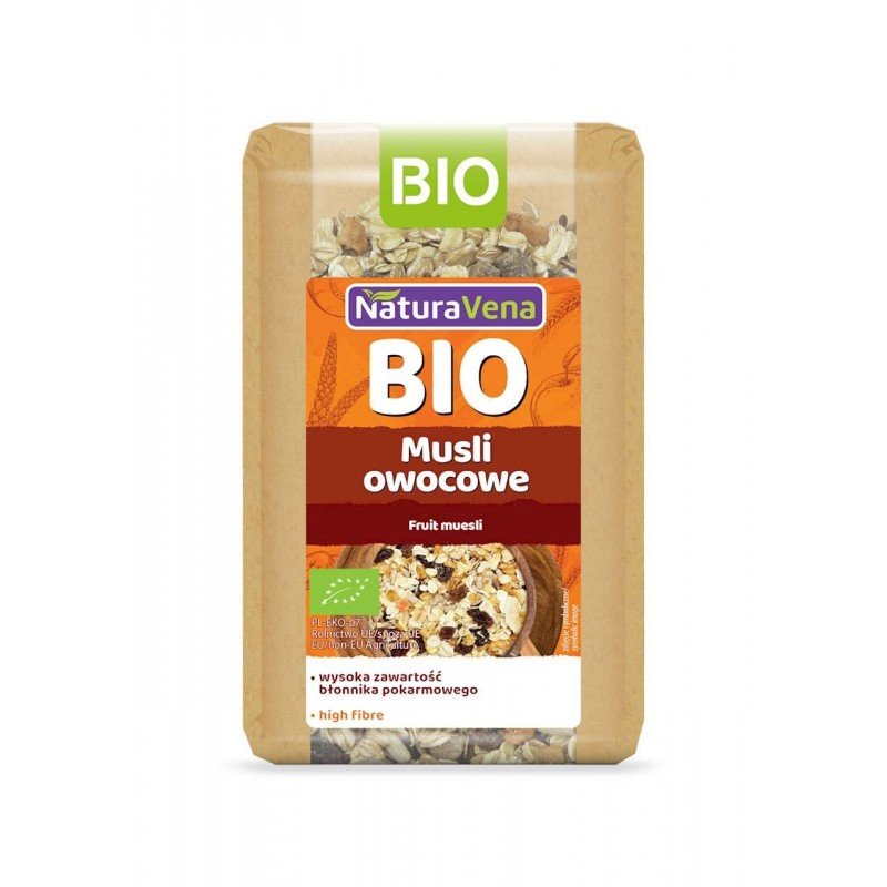 MUSLI OWOCOWE BIO 300 g - NATURAVENA
