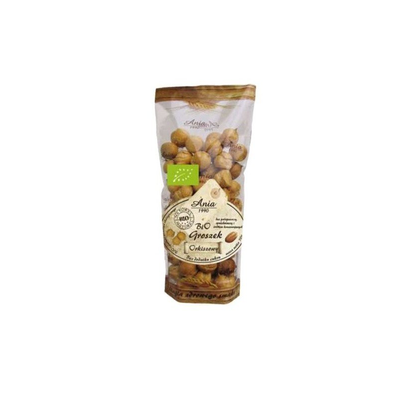 GROSZEK PTYSIOWY ORKISZOWY BEZ DODATKU CUKRÓW BIO 70 g - BIO ANIA