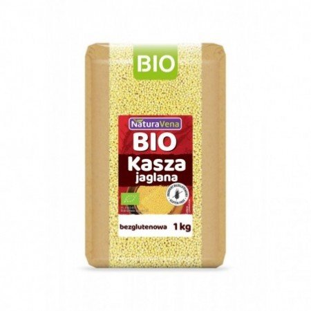 KASZA JAGLANA BEZGLUTENOWA BIO 1 kg - NATURAVENA