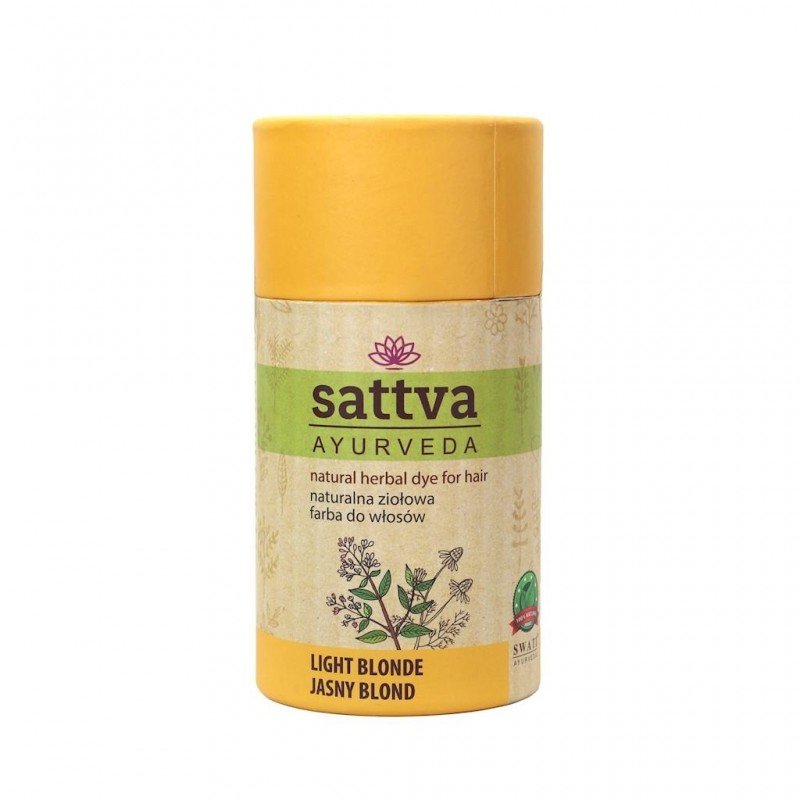 HENNA JASNY BLOND ECO 150 g - SATTVA (AYURVEDA)