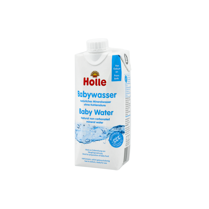 NATURALNA WODA MINERALNA NIEGAZOWANA DLA NIEMOWLĄT 500 ml - HOLLE