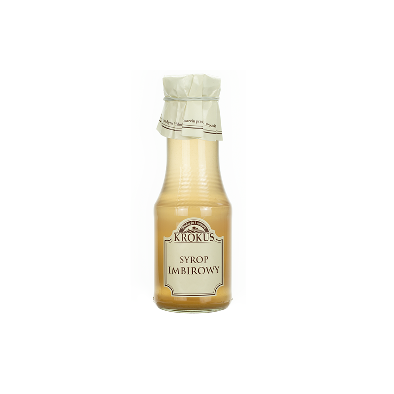 SYROP IMBIROWY BEZGLUTENOWY 355 g (280 ml) - KROKUS