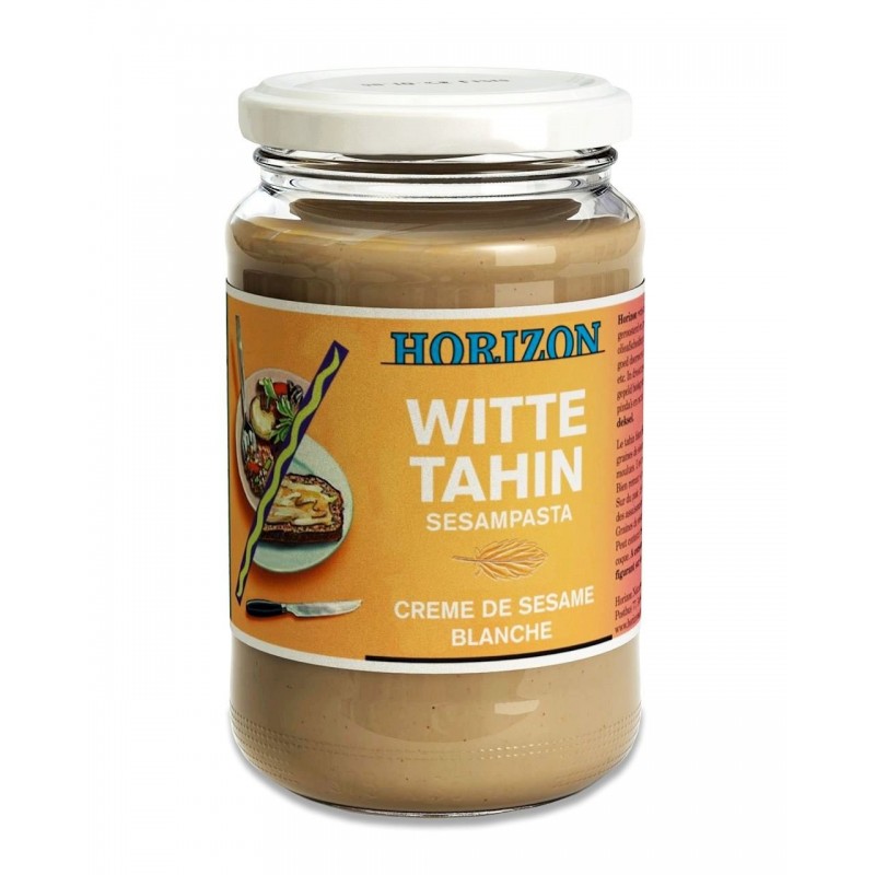 TAHINI BIAŁE (PASTA SEZAMOWA) BIO 350 g - HORIZON