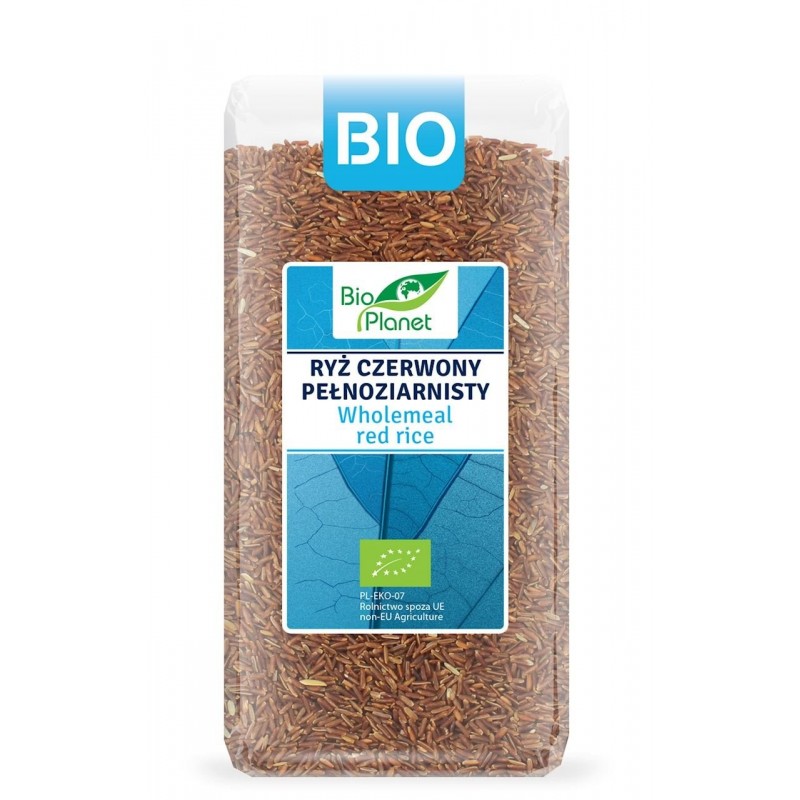 RYŻ CZERWONY PEŁNOZIARNISTY BIO 400 g - BIO PLANET