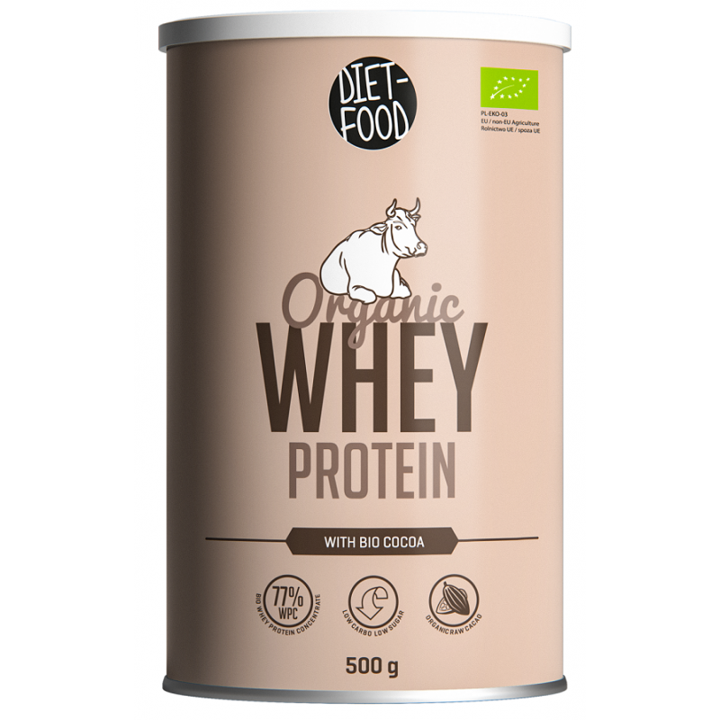 BIAŁKO SERWATKOWE (IZOLAT WPI 90) 500 g - DIET-FOOD