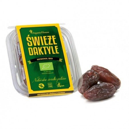 DAKTYLE MEDJOOL ŚWIEŻE BEZGLUTENOWE BIO 120 g - ORGANIC HOUSE
