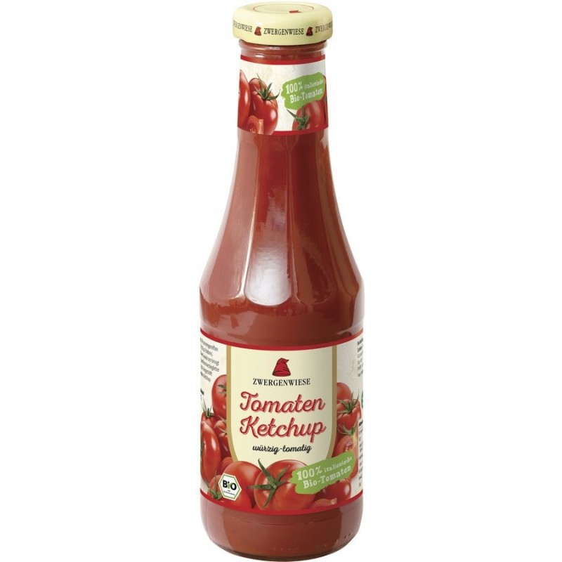 KETCHUP BEZGLUTENOWY BIO 500 ml - ZWERGENWIESE