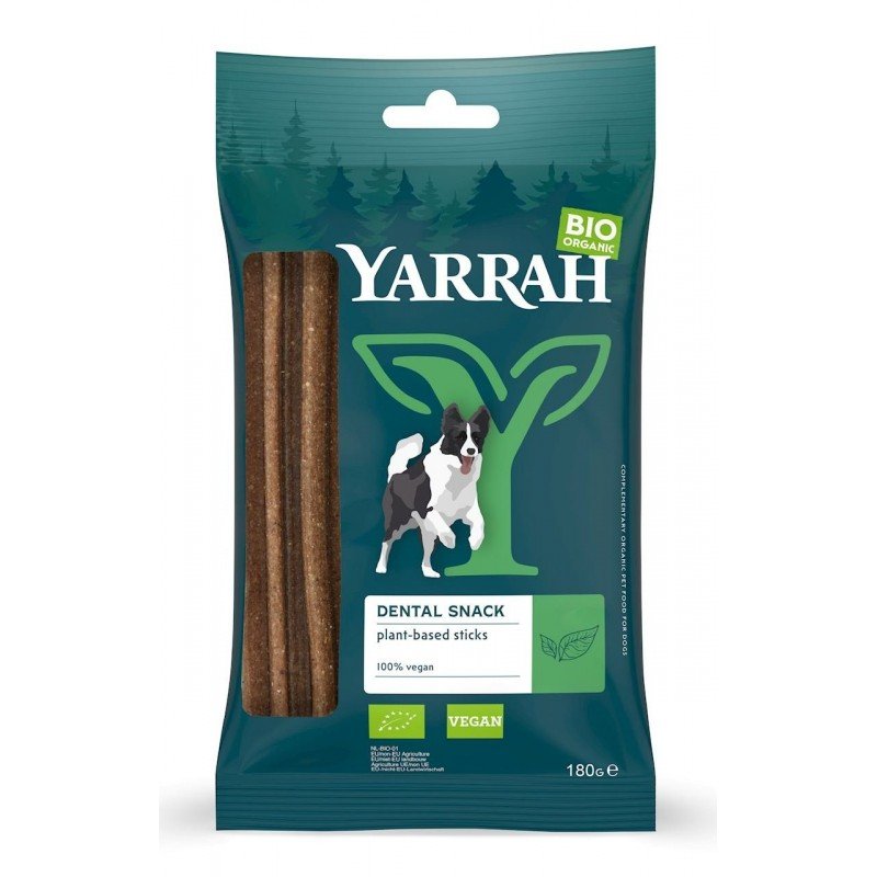 (DLA PSA) PRZYSMAK DENTYSTYCZNY - PAŁECZKI ROŚLINNE BIO (7 szt.) 180 g - YARRAH