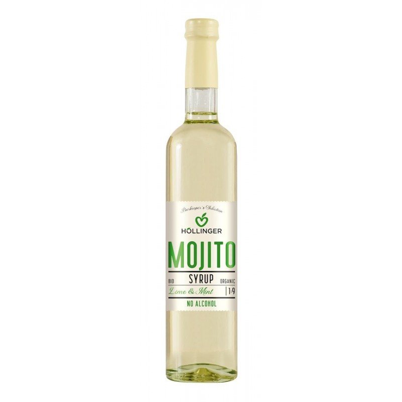 SYROP DO DRINKÓW I KOKTAJLI MOJITO BIO 500 ml - HOLLINGER