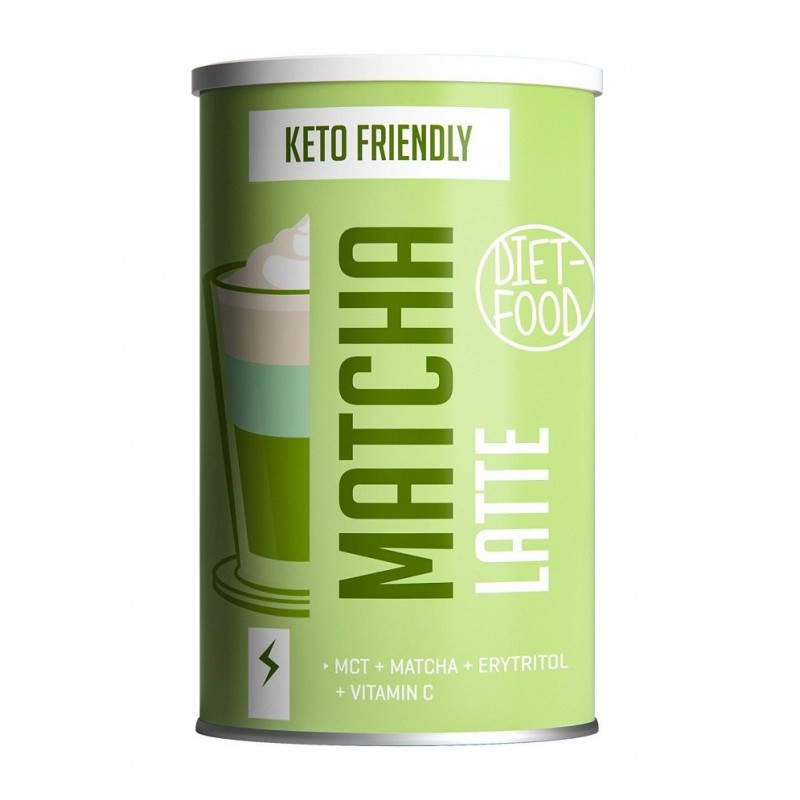 LATTE MATCHA KETO 300 g - DIET-FOOD