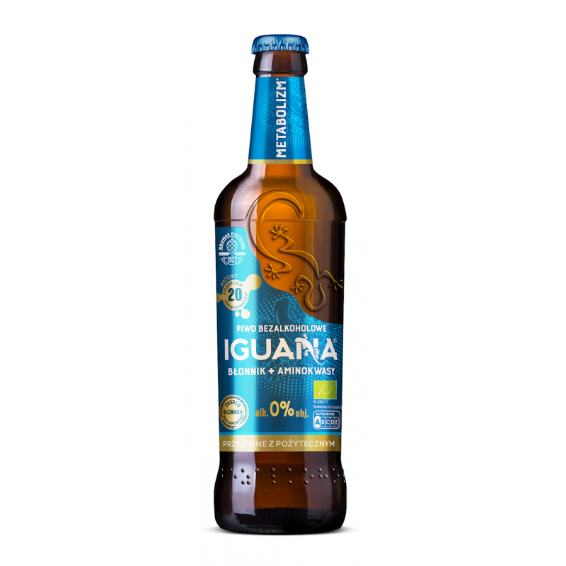 PIWO BEZALKOHOLOWE METABOLIZM BIO 475 ml - IGUANA