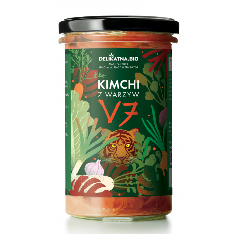 KIMCHI 7 WARZYW 540 g - DELIKATNA