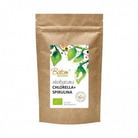 CHLORELLA + SPIRULINA BIO 625 TABLETEK - BATOM
