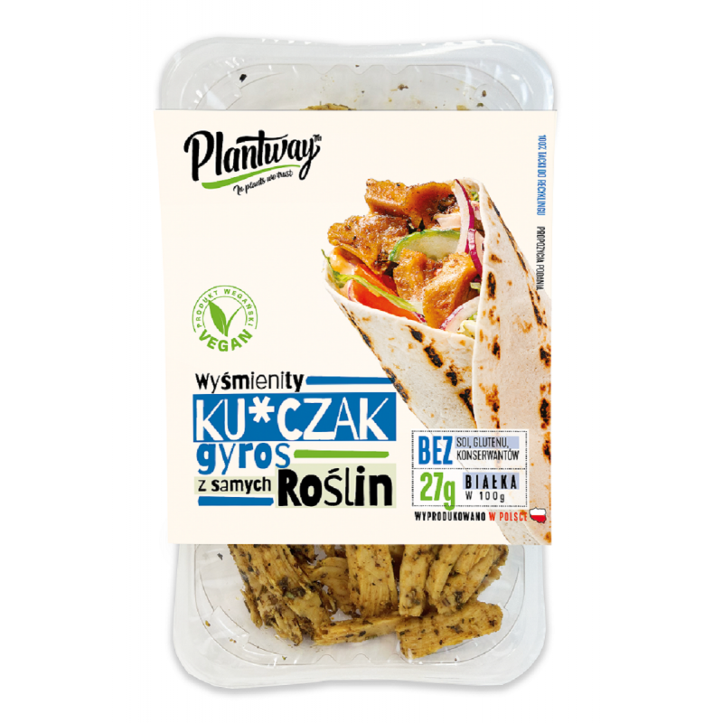 KURCZAK ROŚLINNY A'LA GYROS 160 g - PLANTWAY