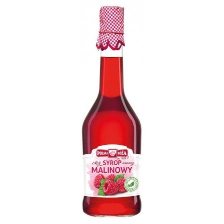 SYROP MALINOWY 500 ml - POLSKA RÓŻA