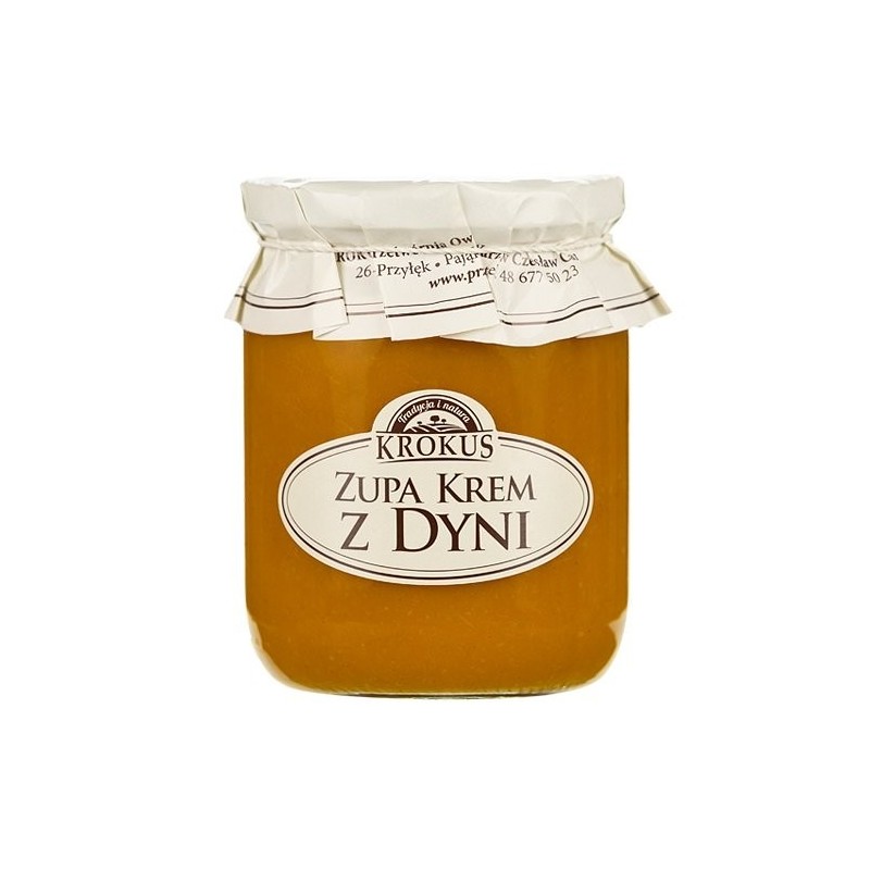 ZUPA KREM Z DYNI BEZGLUTENOWA 470 g - KROKUS