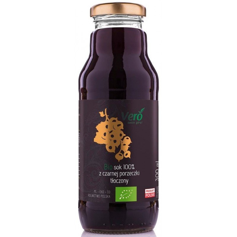 SOK Z CZARNEJ PORZECZKI NFC BIO 300 ml - VERO